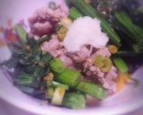 春菊とほうれん草の豚しゃぶしゃぶ☆作り方4写真