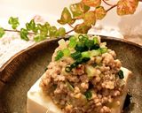 母直伝!肉味噌のせ豆腐作り方6写真