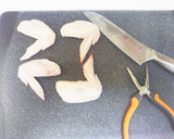 手羽先の塩焼き。食べやすい捌き方。作り方1写真