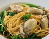 天然だしパックで作る 牡蠣の和風パスタ作り方6写真