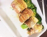 ブロッコリーの豚肉カレー巻♡作り方5写真