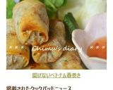 揚げないベトナム春巻き作り方12写真