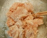 マヨ鶏胸肉で冷めても美味なスタミナ唐揚げ作り方4写真