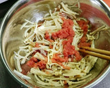 簡単大量消費☆えのきのたらこマヨ和え作り方2写真