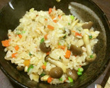 残りご飯で♪簡単＊炒めるきのこ飯＊作り方7写真