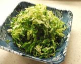 キャベツと福神漬けのオリーブオイルサラダ作り方1写真