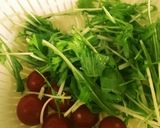 サッパリ❗トマトと水菜のサッパリみそ汁❗作り方2写真