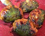 鳥ひき肉のシソ巻き焼き作り方11写真