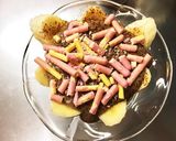 いちごポッキーでチョコバナナ苺パフェ♡作り方7写真