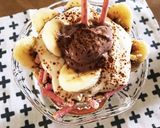 いちごポッキーでチョコバナナ苺パフェ♡作り方8写真