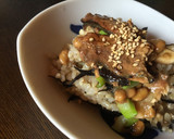 納豆とイワシの蒲焼きのご飯作り方4写真
