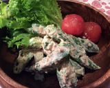 隠し味にお酢☆ オクラの胡麻あえ作り方8写真