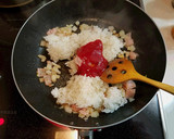 とろーりが美味しい！W卵のオムライス！作り方3写真