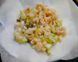 レンジで簡単！お寿司リメイクかき揚げ丼風作り方2写真