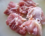 鶏と野菜のガーリック炒め♪作り方1写真