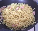 【絶品】ミート焼きそば～ラーメン麺使用作り方4写真