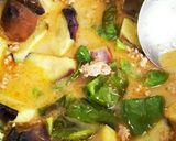 茄子とピーマンの麻婆目玉焼きのせプレート作り方5写真