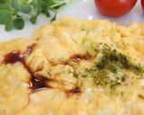 ねぎと柚子胡椒のスクランブルエッグ　❀作り方6写真