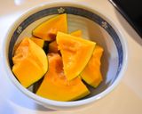 簡単★レンジに入れるだけ★かぼちゃの煮物作り方1写真