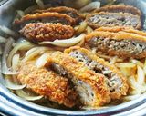 超お得!!メンチカツ丼作り方5写真