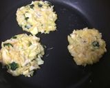 ★離乳食後期★ごはんDEお好み焼き作り方5写真