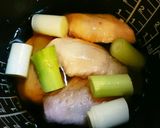 材料入れてスイッチオン！手羽先の甘辛煮♪作り方1写真