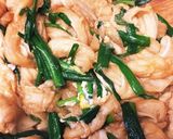 ニラとお麩の卵とじ煮作り方5写真