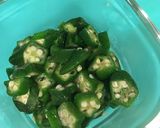 ★常備菜★オクラとツナのめんつゆ和え作り方1写真