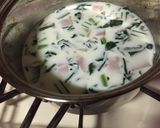 ほうれん草とベーコンのクリームパスタ作り方4写真