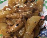 ズボラ@鶏手羽と大根の照り煮作り方5写真