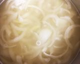 ポテト温玉のオープンサンドinデミソース作り方5写真