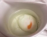 ポテト温玉のオープンサンドinデミソース作り方7写真