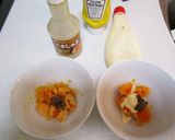 アンチョビたまご☆マヨ味とごましゃぶ味作り方3写真