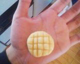HMで材料4つメロンパンクッキー作り方4写真
