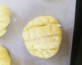 HMで材料4つメロンパンクッキー作り方5写真