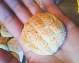 HMで材料4つメロンパンクッキー作り方7写真