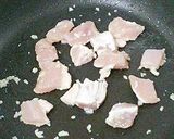 めんつゆを使った、なんちゃって和風カルボ作り方4写真