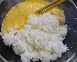 レンジでパラパラ！卵チャーハン作り方1写真