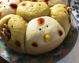 炊飯器でニワトリとヒヨコのちぎりパン作り方6写真