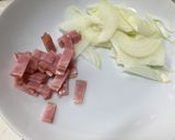 春菊のパスタナッツソース作り方3写真