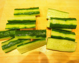 焦がし醤油で旨い！　きゅうりの漬物作り方1写真