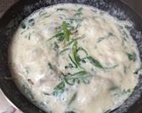 春菊のパスタナッツソース作り方7写真