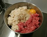 ふっくらジューシー！基本のハンバーグ♡作り方4写真