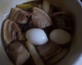 豚バラ肉とゆで卵の煮物（元宝肉）作り方4写真