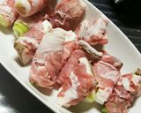 ボリューム満点！！巻き巻きしょうが焼き‼作り方2写真
