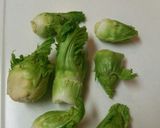 超簡単! つぼみ菜の豚しゃぶ蒸し作り方1写真