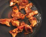 豚もも肉とスナップエンドウの甘味噌炒め作り方3写真