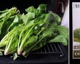 ほうれん草のオープンオムレツ作り方1写真