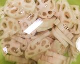 レンコン炒め作り方1写真