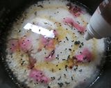 桜の花の炊き込みご飯　八穀入り作り方4写真
